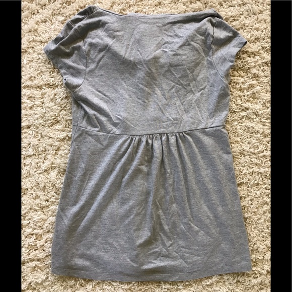 INC Gray Top. Size P/S - Picture 4 of 5
